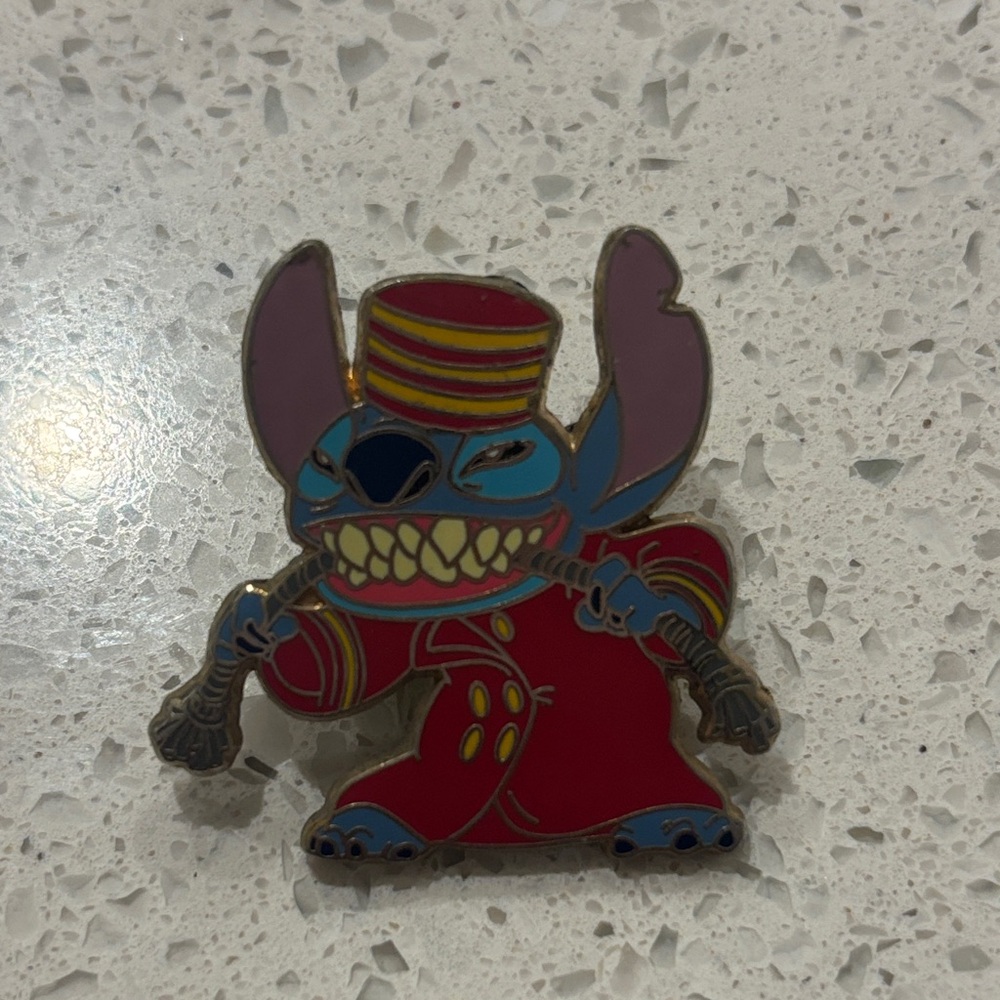 Vintage Disney Stitch Bellhop Tower of Terror Pin
